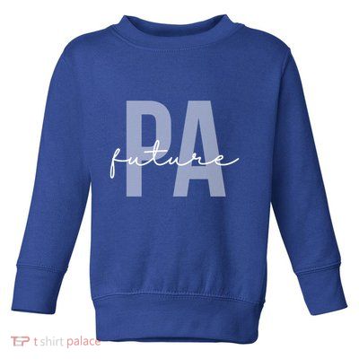 Future Pa Physician Assistant Physician Associate Meaningful Gift Toddler Sweatshirt