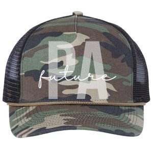 Future Pa Physician Assistant Physician Associate Meaningful Gift Retro Rope Trucker Hat Cap