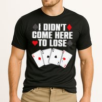 Funny Poker Player Design Gamblers Poker Lover Cooling Performance Crew T-Shirt