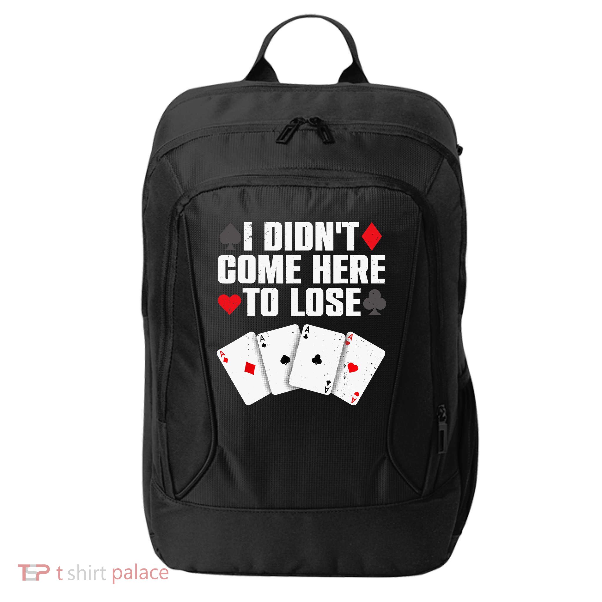 Funny Poker Player Design Gamblers Poker Lover City Backpack