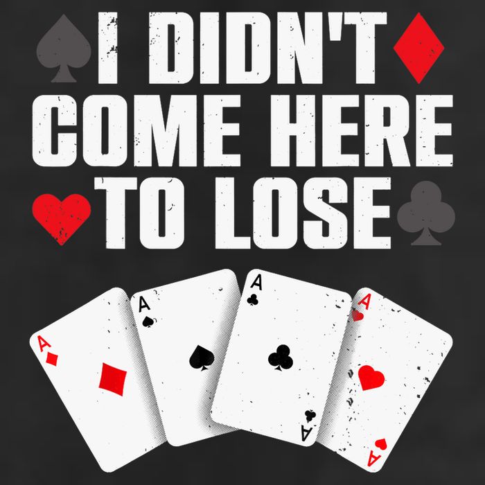 Funny Poker Player Design Gamblers Poker Lover Golf Towel