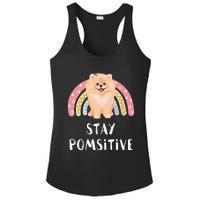 Funny Pom Pomeranian Lover Gift Ladies PosiCharge Competitor Racerback Tank