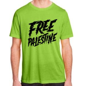 Free Palestine Protest Support For Gaza And Jerusalem Gift Meaningful Gift Adult ChromaSoft Performance T-Shirt