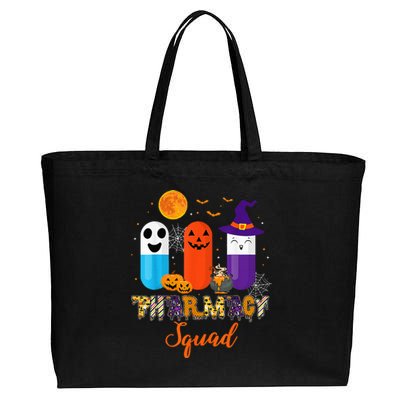 Funny Pills Pharmacy Pharmacist Squad Halloween Costume Cotton Canvas Jumbo Tote