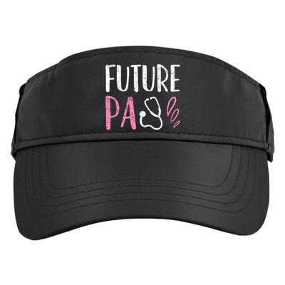 Future Pa Physician Assistant Student Vintage Meaningful Gift Adult Drive Performance Visor