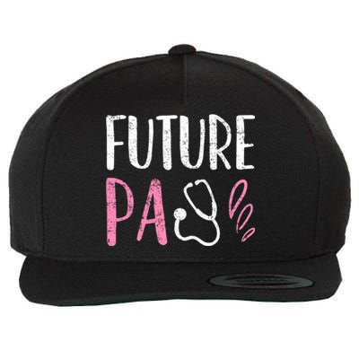 Future Pa Physician Assistant Student Vintage Meaningful Gift Wool Snapback Cap