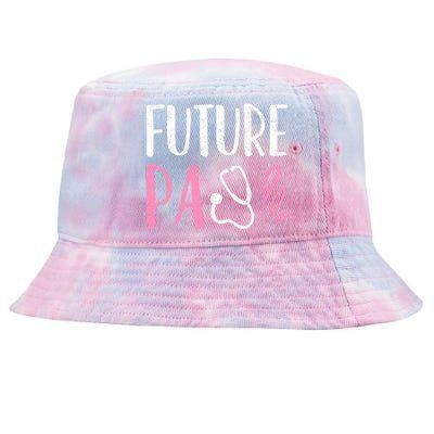 Future Pa Physician Assistant Student Vintage Meaningful Gift Tie-Dyed Bucket Hat