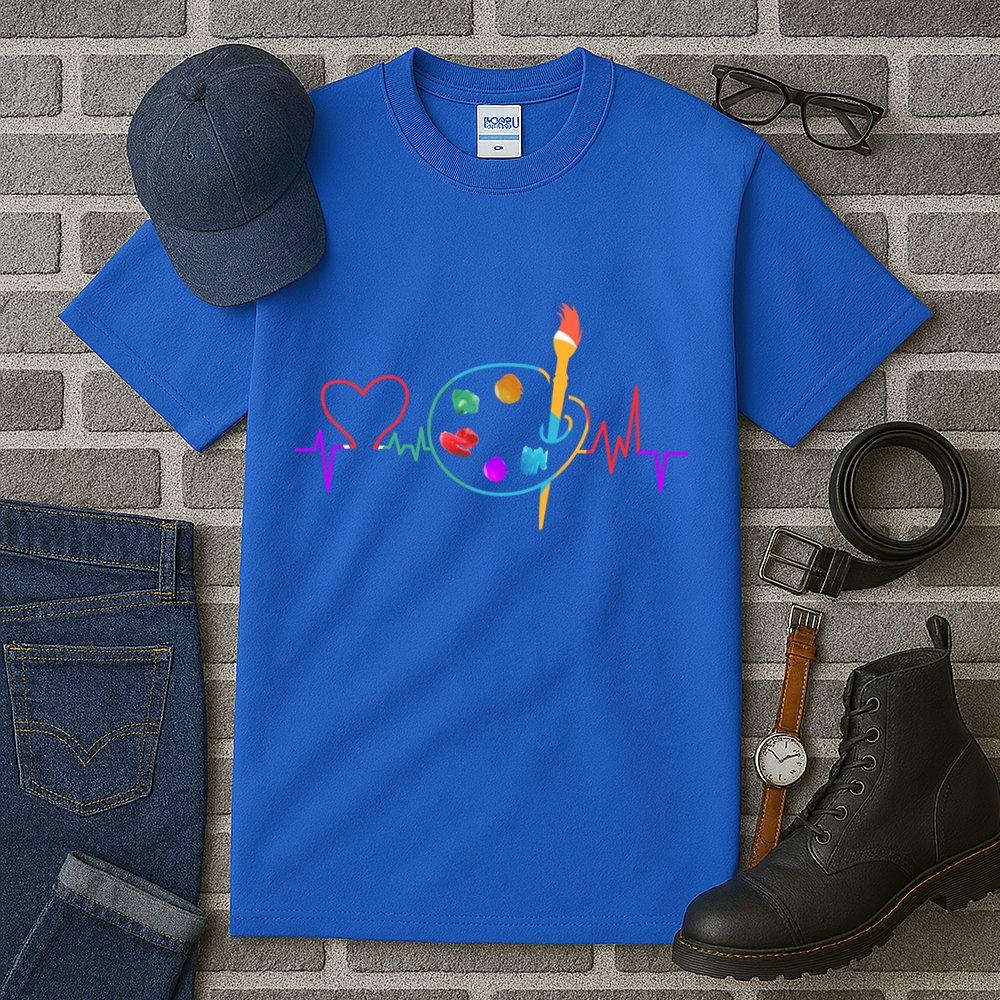 Funny Paint Palette Brush Artist Painter Gift Gift Tall T-Shirt