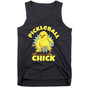 Funny Pickleball Pickleball Chick Player Loves To Play Tank Top