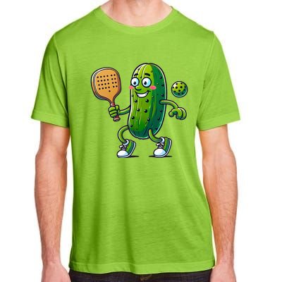 Funny Pickleball Pickle Player  Adult ChromaSoft Performance T-Shirt