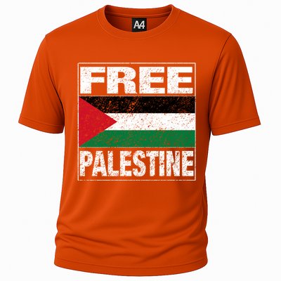 Free Palestine Palestine Flag I Love Palestine Gaza Gift Cooling Performance Crew T-Shirt