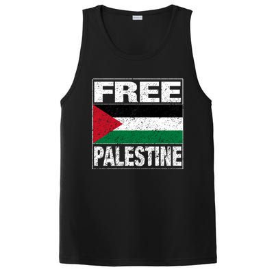 Free Palestine Palestine Flag I Love Palestine Gaza Gift PosiCharge Competitor Tank