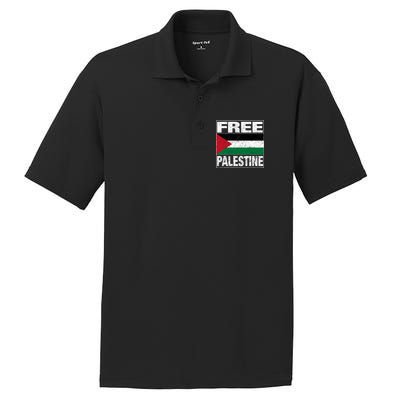 Free Palestine Palestine Flag I Love Palestine Gaza Gift PosiCharge RacerMesh Polo