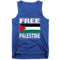 Free Palestine Palestine Flag I Love Palestine Gaza Gift Tank Top