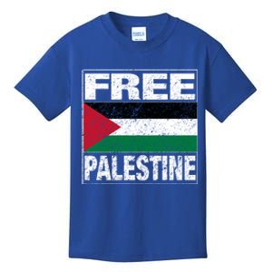 Free Palestine Palestine Flag I Love Palestine Gaza Gift Kids T-Shirt