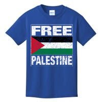 Free Palestine Palestine Flag I Love Palestine Gaza Gift Kids T-Shirt