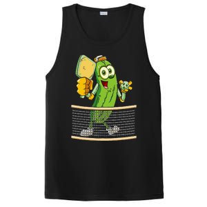 Funny Pickleball Player Pickle Ball Lover PosiCharge Competitor Tank