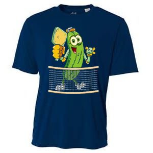 Funny Pickleball Player Pickle Ball Lover Cooling Performance Crew T-Shirt