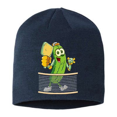 Funny Pickleball Player Pickle Ball Lover Sustainable Beanie