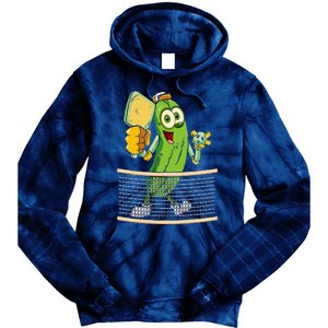 Funny Pickleball Player Pickle Ball Lover Tie Dye Hoodie