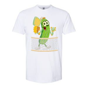 Funny Pickleball Player Pickle Ball Lover Softstyle CVC T-Shirt