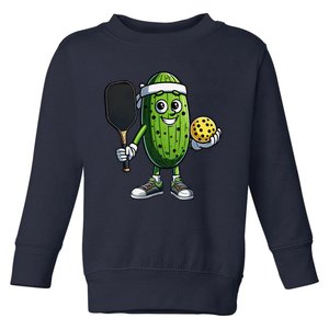 Funny Pickleball Player Paddleball Lover Toddler Sweatshirt