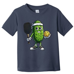 Funny Pickleball Player Paddleball Lover Toddler T-Shirt