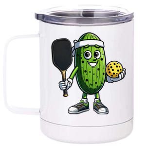 Funny Pickleball Player Paddleball Lover 12 oz Stainless Steel Tumbler Cup