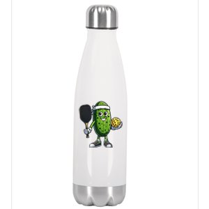 Funny Pickleball Player Paddleball Lover Stainless Steel Insulated Water Bottle