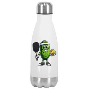 Funny Pickleball Player Paddleball Lover Stainless Steel Insulated Water Bottle