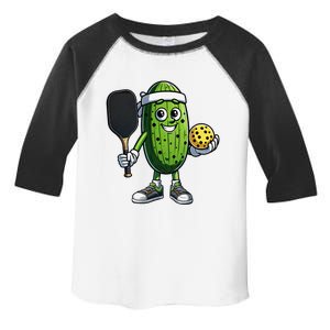 Funny Pickleball Player Paddleball Lover Toddler Fine Jersey T-Shirt