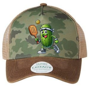 Funny Pickleball Player Paddleball Lover Legacy Tie Dye Trucker Hat