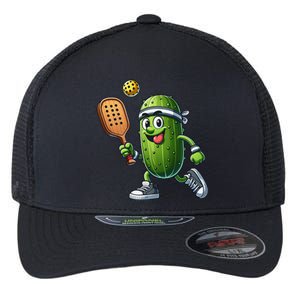 Funny Pickleball Player Paddleball Lover Flexfit Unipanel Trucker Cap