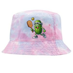 Funny Pickleball Player Paddleball Lover Tie-Dyed Bucket Hat