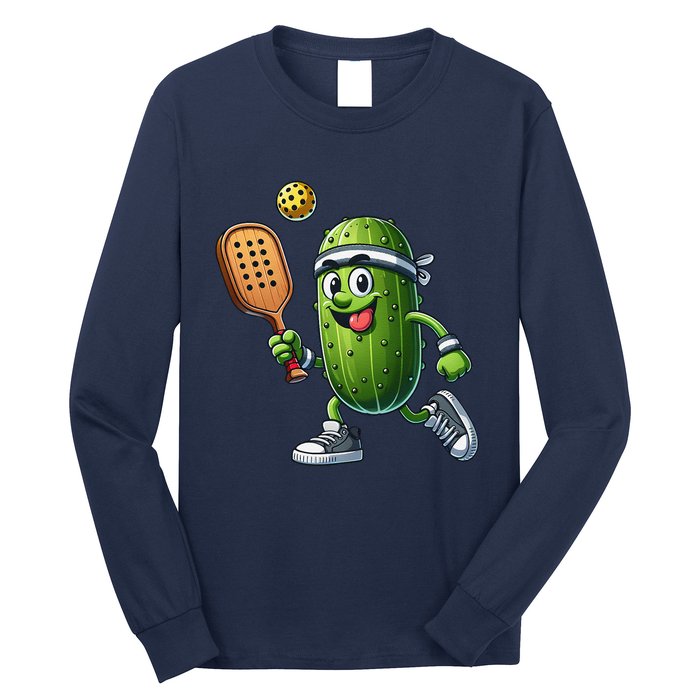 Funny Pickleball Player Paddleball Lover Long Sleeve Shirt