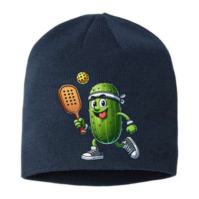 Funny Pickleball Player Paddleball Lover Sustainable Beanie