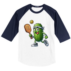 Funny Pickleball Player Paddleball Lover Baseball Sleeve Shirt