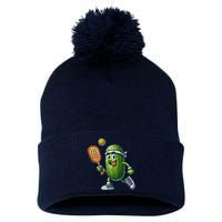 Funny Pickleball Player Paddleball Lover Pom Pom 12in Knit Beanie