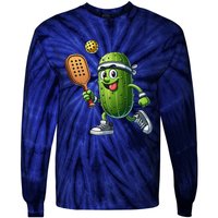 Funny Pickleball Player Paddleball Lover Tie-Dye Long Sleeve Shirt