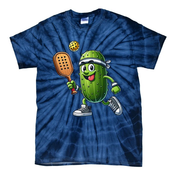 Funny Pickleball Player Paddleball Lover Tie-Dye T-Shirt