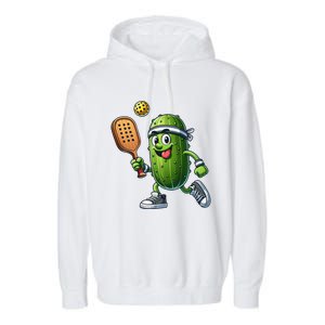 Funny Pickleball Player Paddleball Lover Garment-Dyed Fleece Hoodie