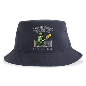 Funny Pickleball Player Paddleball Lover Sustainable Bucket Hat