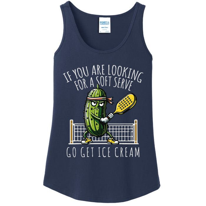 Funny Pickleball Player Paddleball Lover Ladies Essential Tank