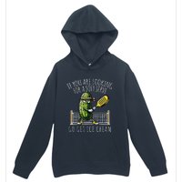 Funny Pickleball Player Paddleball Lover Urban Pullover Hoodie