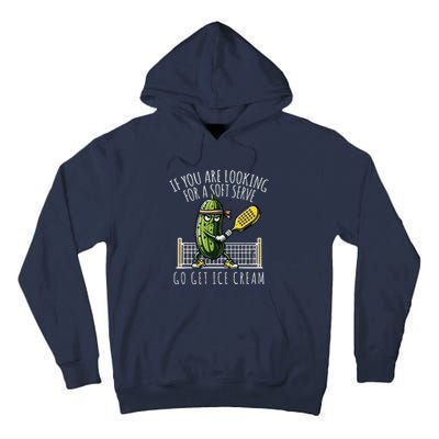 Funny Pickleball Player Paddleball Lover Tall Hoodie