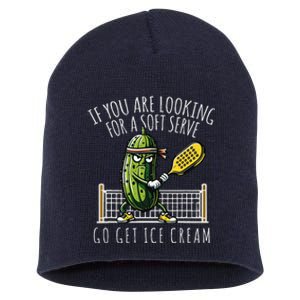 Funny Pickleball Player Paddleball Lover Short Acrylic Beanie