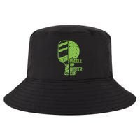 Funny Pickleball Paddle Up Butter Cup Cool Comfort Performance Bucket Hat