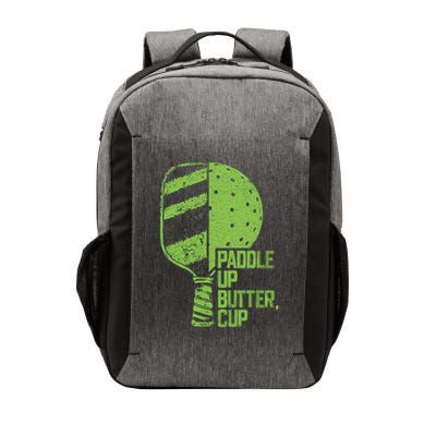 Funny Pickleball Paddle Up Butter Cup Vector Backpack