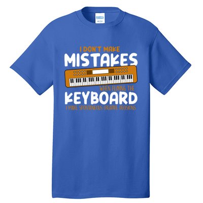 Funny Piano Player Pianist Keyboard Keyboardist Teacher Gift Cool Gift Tall T-Shirt