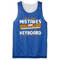 Funny Piano Player Pianist Keyboard Keyboardist Teacher Gift Cool Gift Mesh Reversible Basketball Jersey Tank